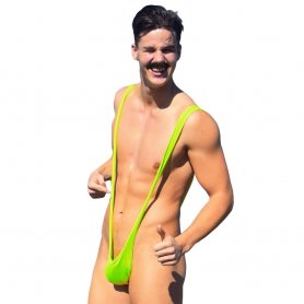 Borat mankini - mayo (mayo) banyo veya bikini kıyafeti için efsanevi kostüm takımı
