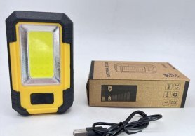 Robocza lampa LED 15W z power bankiem 3600 mAh + stopień ochrony IP65