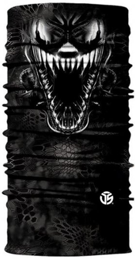 Scary hororová šatka na tvár či hlavu - VENOM