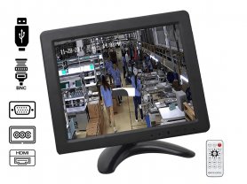 Οθόνη LCD 8" με είσοδο bnc εξωτερική + HDMI/VGA/AV/USB