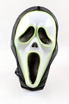 Halloween maszkok LED-ekkel - Scream