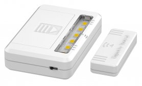 LED lights into the cabinet 2 pack + magnetic sensor - 2x 1,5V AAA batteries