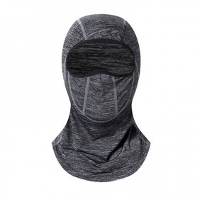 Balaclava untuk perlindungan wajah (topeng muka) - warna kelabu
