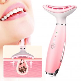 Multifunctional device for lifting the neck and face with a massage head + 3 modes