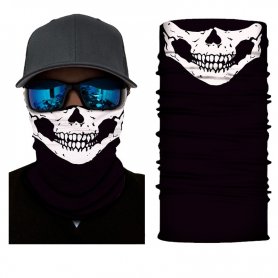 Balaclava schelet - bandana multifuncțională pentru față sau cap