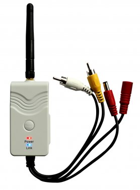 WiFi audio a video vysílač (transmitter) pro bezdrátový přenos obrazu a zvuku kamery