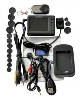 Knoopcamera Angel Eye + 2,5 "LCD