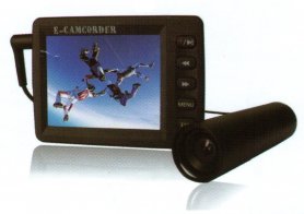 Bullet Camera E-Camcorder + 2,5-инчов LCD дисплей