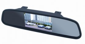 Ryggespeil med 4,3 "skjerm for ryggekamera