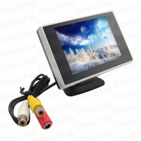 Parkeringsset - 3,5 "LCD-skärm + wifi-backkamera