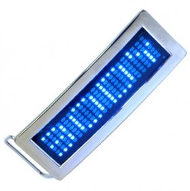 Led opasek - Blue metalic