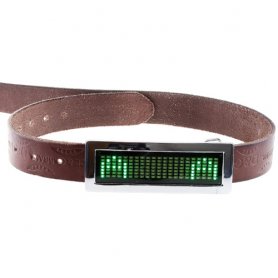 Led Belt - Зелен цвят