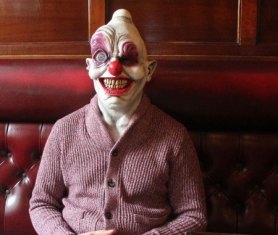 Masky na karneval  – klaun