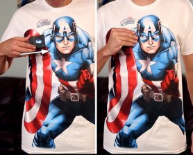 Baju Captain America - Morph