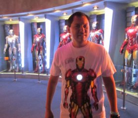 Baju sejuk digital - Iron Man