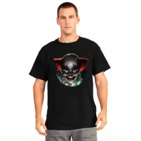 Halloween Morph T-shirt - Creepy Clown