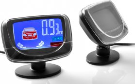 Sistem sensor Tempat Letak Kereta 4x + LCD