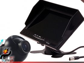 Tolató 7" monitor + parkolást segítő kamera