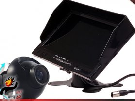 7 "मॉनिटर + पार्किंग कैमरा उल्टा