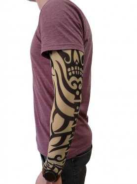 Tattooed T-shirt - Aztec