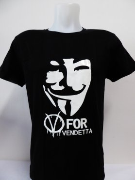 Fluorescent-T-Shirts - V wie Vendetta