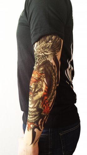 Tatouage manches - Tiger