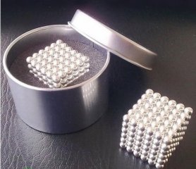 Manyetik bilyalar - 5 mm gümüş
