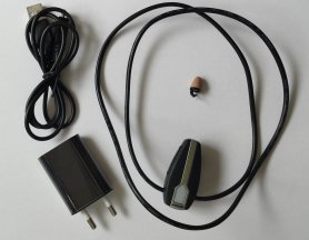 Nowa słuchawka szpiegowska Agent 008 + naszyjnik Bluetooth 4W