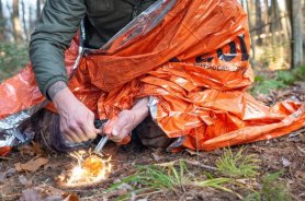 Flint de fuego (chispa): Magnesio para acampar al aire libre que enciende un fuego