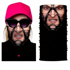 Balaclava muka pelindung dengan percetakan 3D - MUTANT GIRL