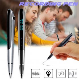 Spraakopnamepen (met voicerecorder) + 8 GB geheugen + geluidsdetectiefunctie