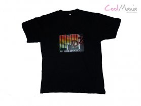 T-shirt led - DJ MTV
