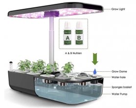 Led odlingslampa kit under artificiell belysning UV LED-lampa 36W - 12 kapslar