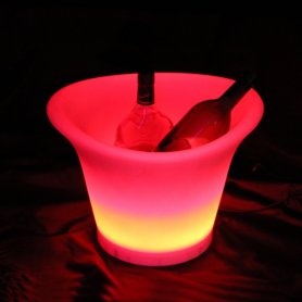 एलईडी लाइट बकेट बड़ी - 8 RGB रंग मोड + रिमोट कंट्रोलर + IP44