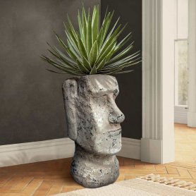 Pflanztopf aus Zement - Blumentopf Stone HEAD - 40cm