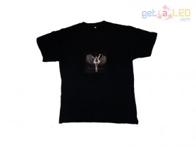 Camisetas LED - Micheal Jackson