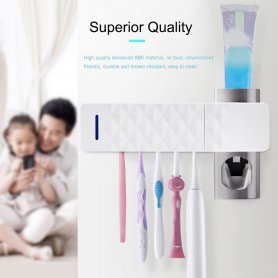 Multifunctional UV sterilizer for toothbrushes