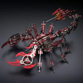 Teka-teki logam 3D - teka-teki baja tahan karat - SCORPIO