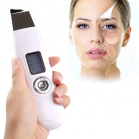 LCD Exfoliador ultrasónico con terapia de iones EMS