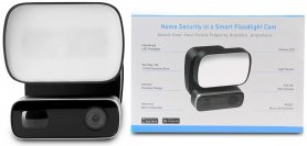 Motion detector camera BUONG HD + WiFi + LED reflector 10W + IR night vision + Siren