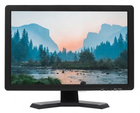 Monitor 19" ze złączem BNC, wejściem HDMI/VGA/AV/USB/BNC + głośniki