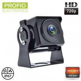 Camera lùi AHD nhỏ với độ phân giải 720P với bàn điều khiển và góc nhìn 120 ° + IP67