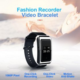 Reloj de pulsera digital con cámara espía + video + foto + dictáfono + memoria de 16GB