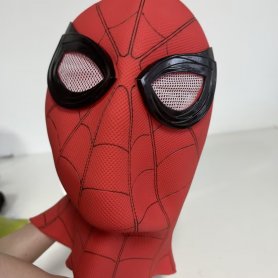 Spiderman maska na obličej - pro děti i dospělé na Halloween či karneval