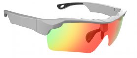 Óculos de ciclismo inteligentes com bluetooth + alto-falantes + UV400 polarizado