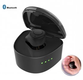 Bluetooth bebas tangan - alat dengar mikro + mikrofon