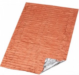 Thermal blanket - Isothermal foil - emergency blanket reflects up to 90% of heat