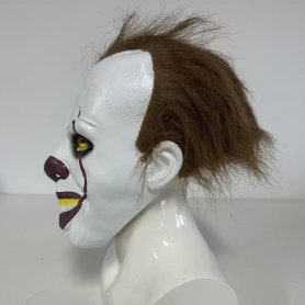 Masque de clown - pour enfants et adultes pour Halloween ou carnaval