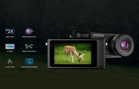 Câmera REVOLUCIONÁRIA com câmera 2K + WiFi e COLOR NIGHT VISION - DUovOX Mate