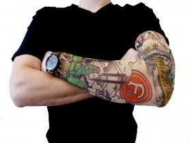 Tatuaggi manica - Aquila